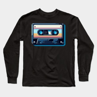 retro cassette tape Long Sleeve T-Shirt